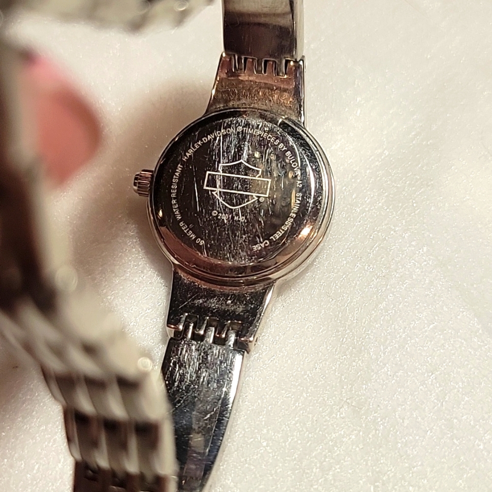 Harley Davidson Bulova Ladies Watch - Picture 3 of 5